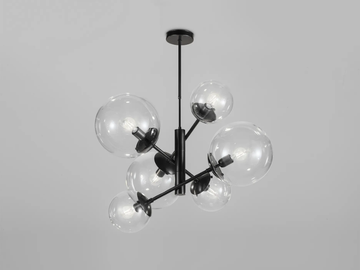 GLOBAL Ø 80 - Ø 50 - Metal pendant lamp by Metal Lux - view 2